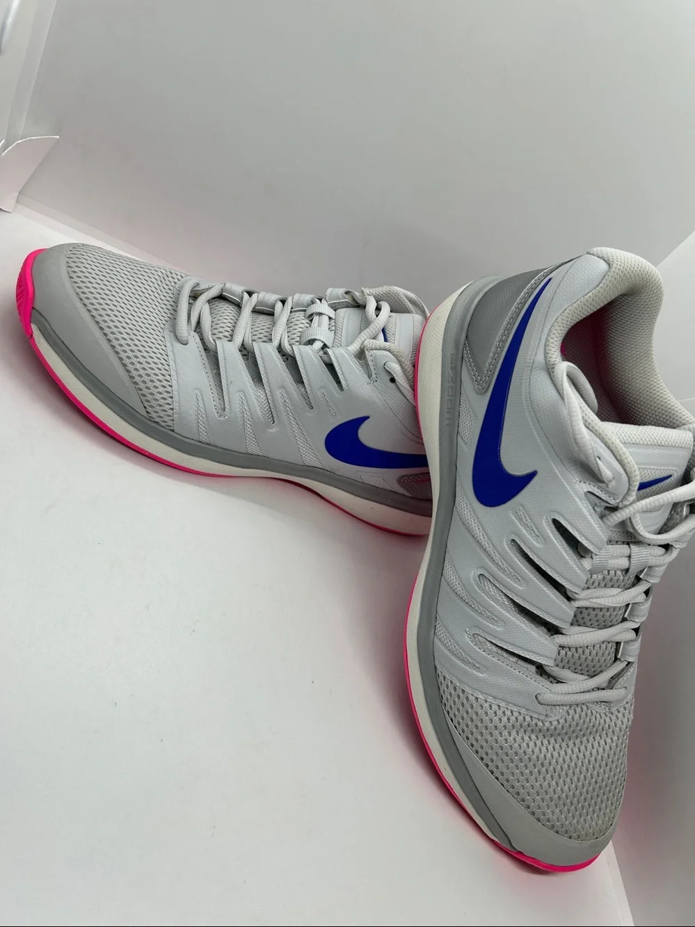 Nike Womens Air Zoom Prestige HC AA8024-004 Gray Running Shoes Sneakers Size 11